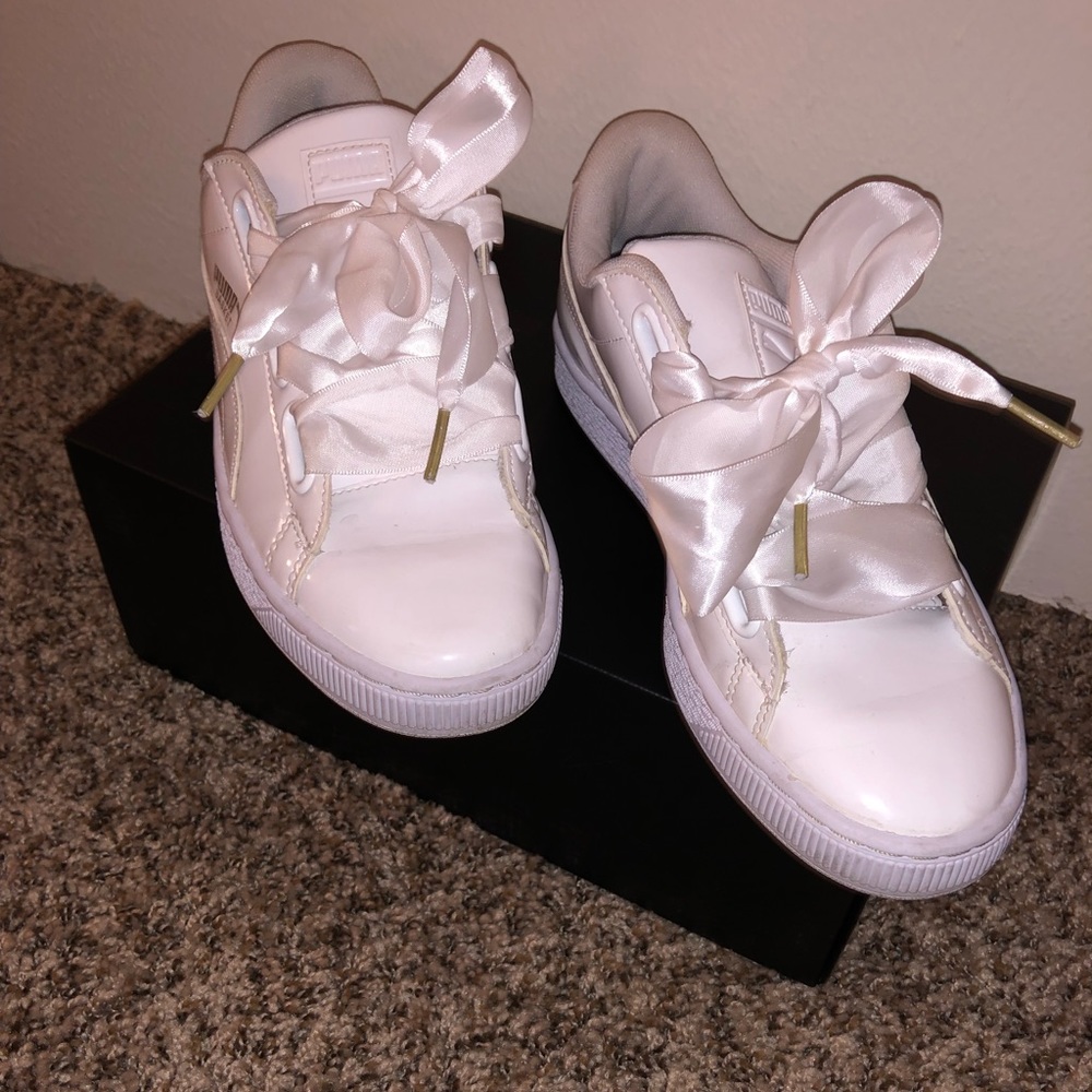 Puma basket heart